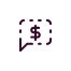 icon transparent fees